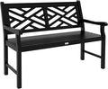 Outsunny Outdoor Garden Bench, Wooden Frame Patio Bench by Outsunny