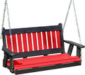Mission Poly Lumber Wood 5FT Porch Swing Amish Craftsmandship Made in USA HDPE by Unknown
