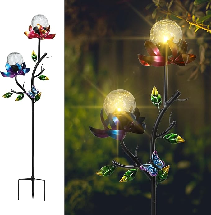 VCUTEKA Solar Garden Flowers by VCUTEKA