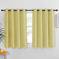 NICETOWN Paler Yellow Blackout Curtain by NICETOWN