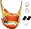 Hommtina Hammock Chair Hanging Rope Swing, Max 300 Lbs Hanging Chair by Hommtina