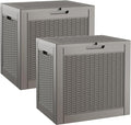 Outdoor Storage Box, Resin Deck Boxes Indoor and outdoor, Waterproof Storage by NBYSGO