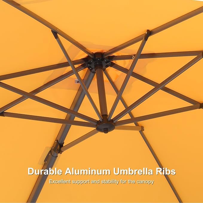 PURPLE LEAF 8' X 8' Patio Umbrella - Image 7