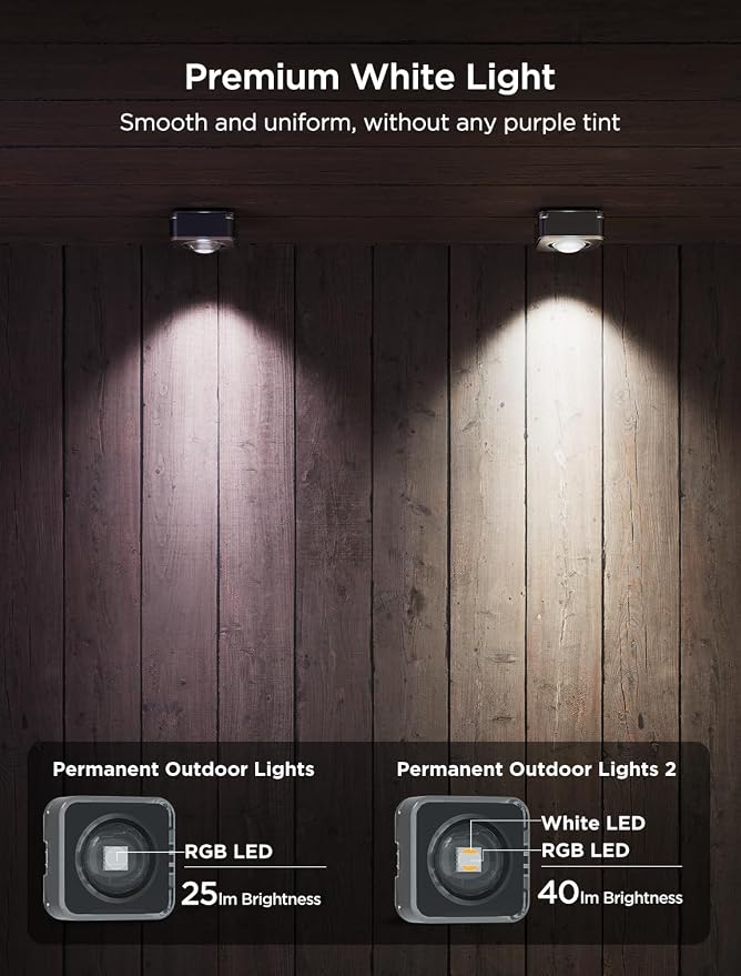Govee Permanent Outdoor Lights 2, 100ft RGBIC Outdoor Lights - Image 7