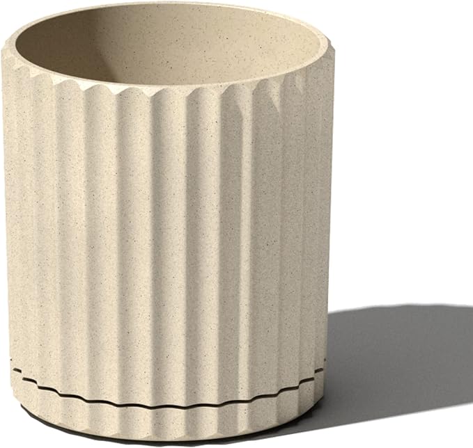 Veradek Demi Series Demi 6" Planter w/Tray by VeradekOutdoor