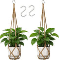YIBOT Macrame Plant Hanger Indoor Set of 2 by YIBOT