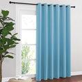 NICETOWN Blackout Sliding Door Curtains 84 Inch Length, Extra Wide Room Divider by NICETOWN