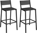 VASAGLE Bar Stool Set of 2, Bar Chairs by VASAGLEbySONGMICSHOME