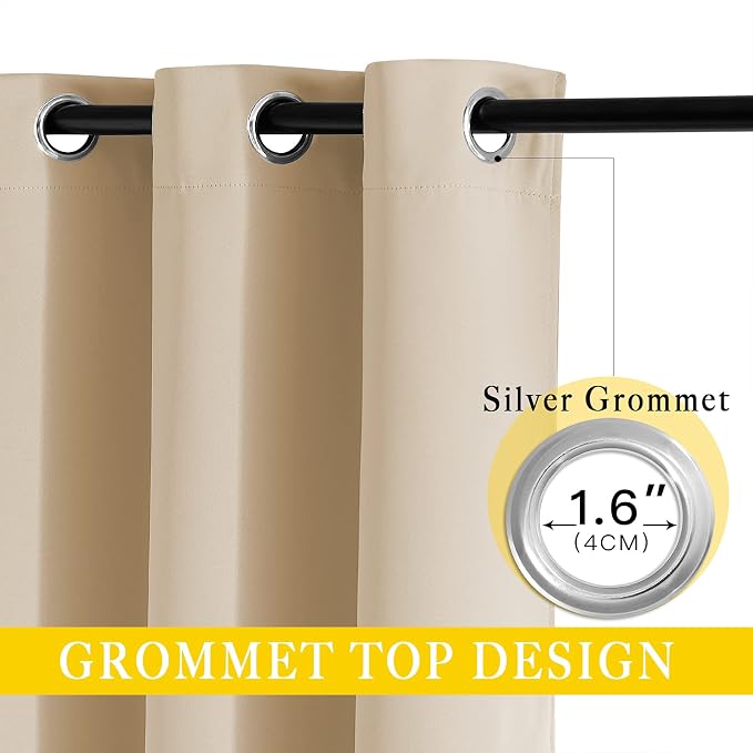 NICETOWN Sliding Door Curtain Window Treatment - Image 2