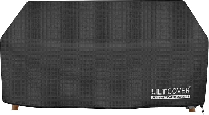 ULTCOVER Waterproof Outdoor Deep Seat Sofa Bench Cover 104W x 40D x 35H inch by ULTCOVER