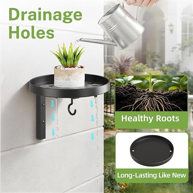 iDavosic.ly Wall Plant Holder Set of 2 - Image 2