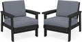 SERWALL HDPE Outdoor Couch Set of 2 by SERWALL