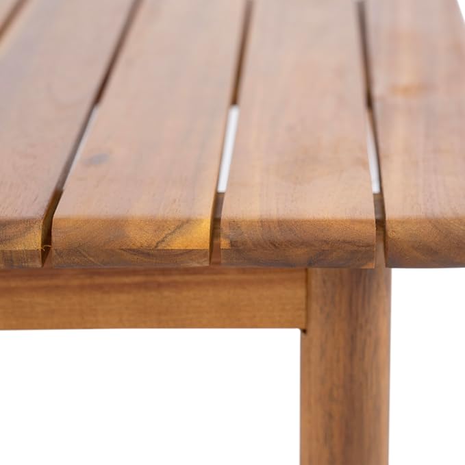Christopher Knight Home Canape Acacia Wood Outdoor Coffee Table, Modern Coffee - Image 8
