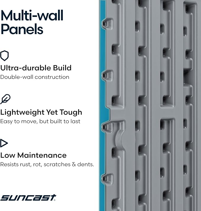 Suncast 200-gal. All-Weather Patio Deck Box, Made in the USA, - Image 6