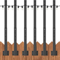 AILBTON 4 Pack Suspension Outdoor String Light Poles by AILBTON
