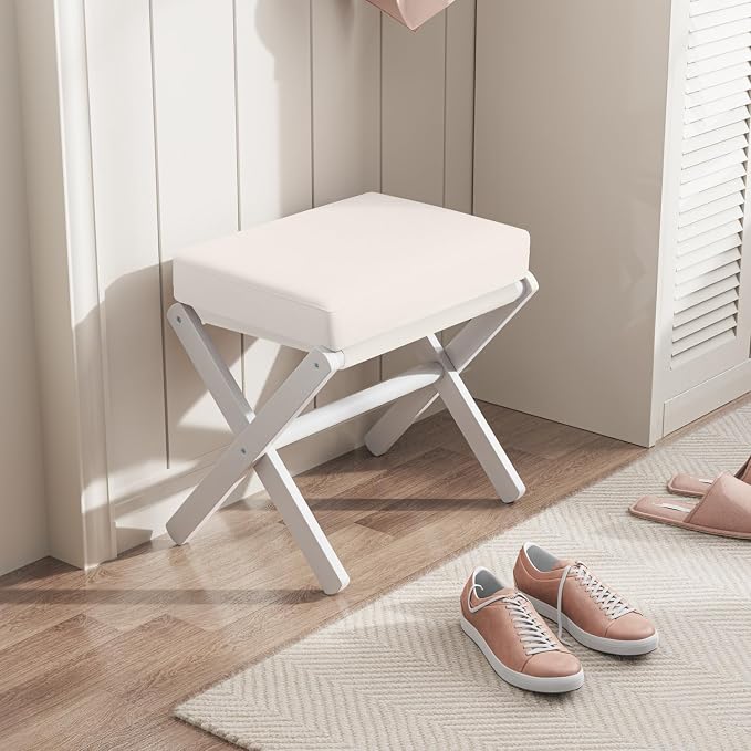 Foldable Foot Stool Ottoman, Modern Foot Rest - Image 7
