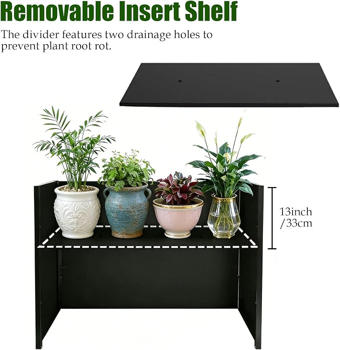 Metal Rectangular Planter, Metal Planter Box - Image 3