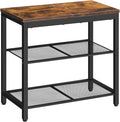 HOOBRO Shoe Bench, 3-Tier Shoe Rack, Industrial Shoe Organizer Storage Bench by HOOBRO