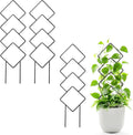 Indoor Trellis for Climbing Plants: 3PC Small Garden Metal Trellis for Vine Ivy by ONEANU