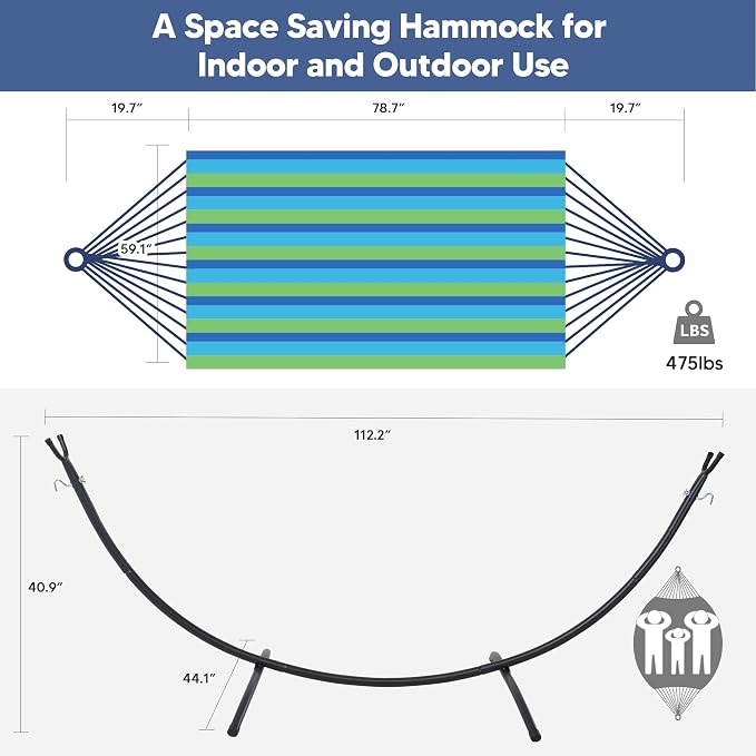 SUNCREAT Portable Outdoor Hammock - Image 6