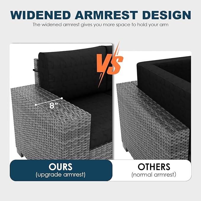 5 Piece Patio Furniture Set - Image 4