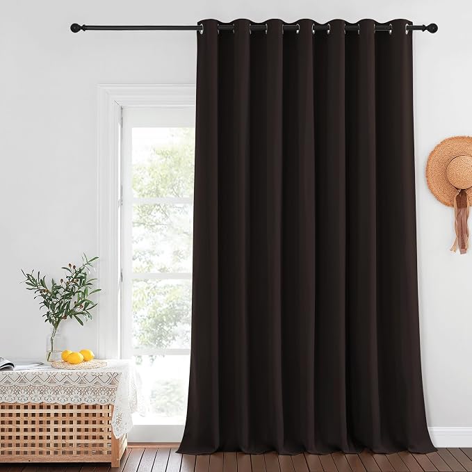 NICETOWN Blackout Patio Curtains 100 x 144 Inches Long by NICETOWN