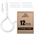 ADIIL 12 PCS Q Hanger Hooks by ADIIL