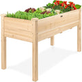 Best Choice Products 48 x 24 x 30 Inches Raised Garden Bed, Elevated Wood by BestChoiceProducts
