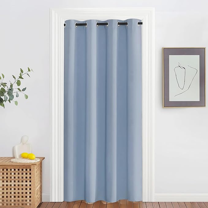 NICETOWN Blackout Doorway Curtain Drape 78 inch Long by NICETOWN