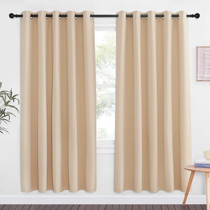 PNICETOWN Blackout Doorway Curtain Room Darkening by NICETOWN
