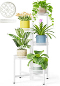 Metal Plant Stand Indoor Outdoor, 5 Tier Tall Flower Pot Holder Potted Display by Unknown