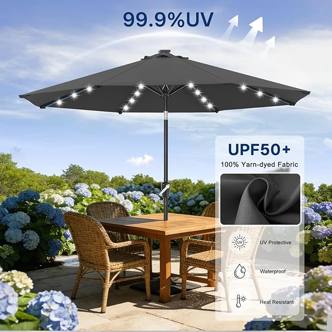 ABCCANOPY Durable Solar Led Patio Umbrellas - Image 4