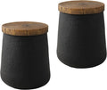 SUNBURY Outdoor Side Table, Patio Accent Side Table, Concrete Garden Stool by SUNBURY