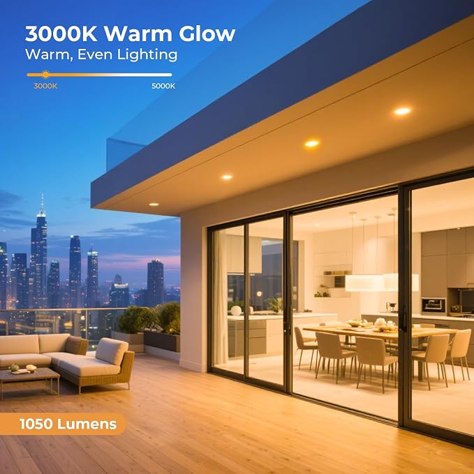 10 Pack PAR38 Outdoor Flood Light Bulbs, LED Flood Light Bulb Warm White 2700K - Image 3