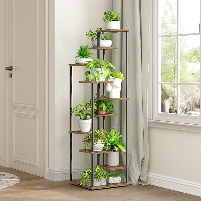 10 Tier Plant Stand Indoor, Tiered Corner Plant Shelf Flower Stand - Image 6