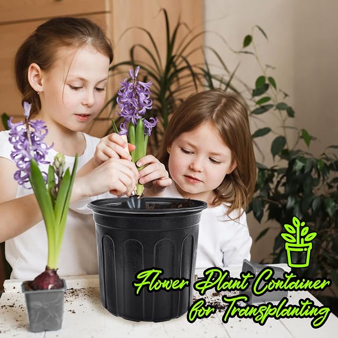 Anyumocz 90Pcs 1 Gallon Nursery Pots - Image 7