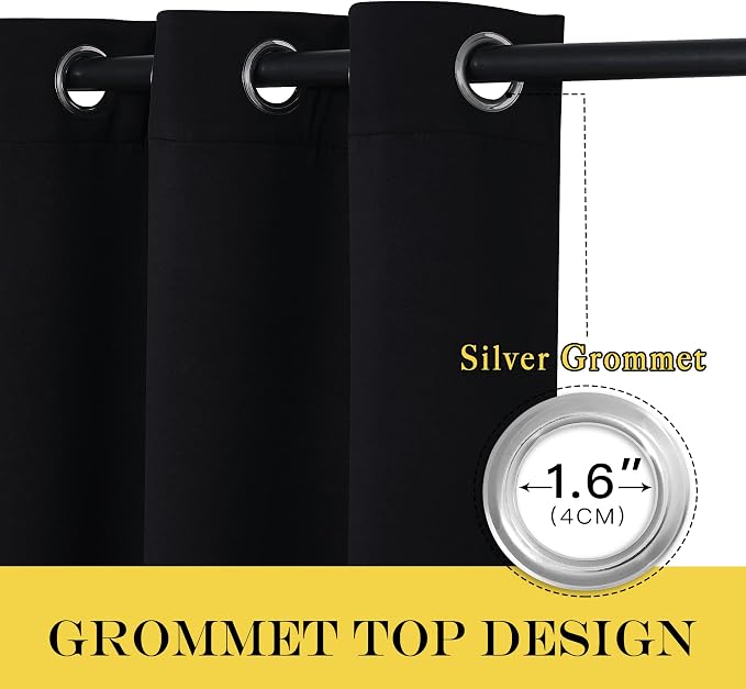NICETOWN Blackout Curtain Drape - Image 2