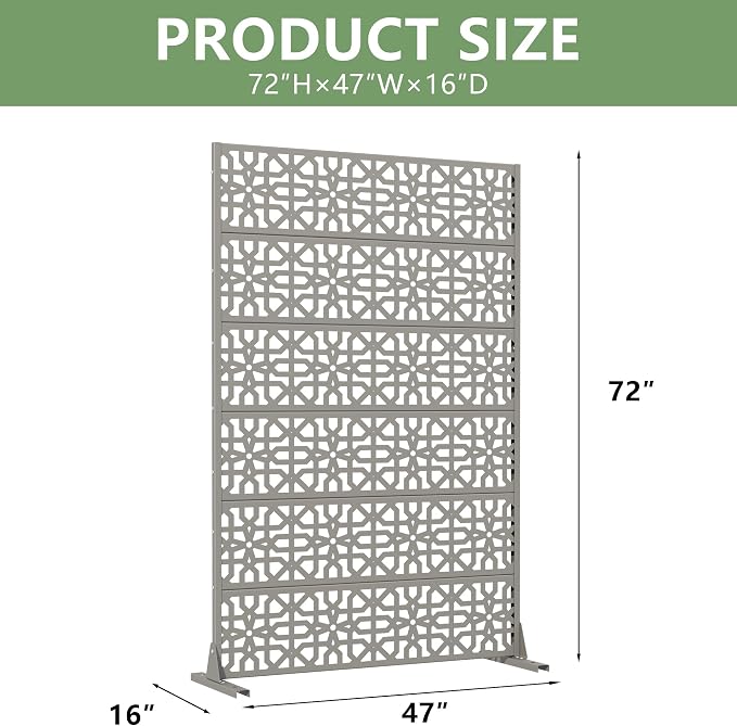 Casaphoria Metal Privacy Screen Outdoor - Image 5