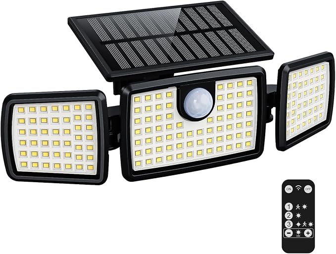 Solar Lights Outdoor, Quick Charge Solar Motion Deck Lights Outdoor by MIHANI
