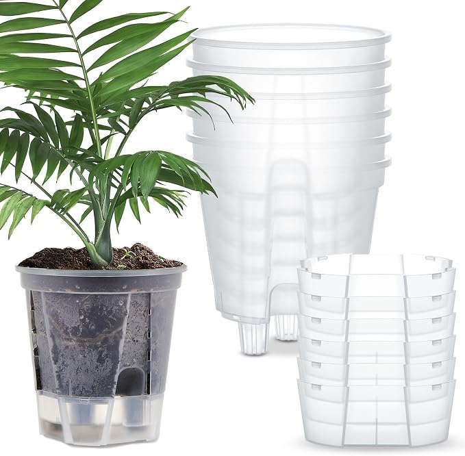 Self Watering Pots for Indoor Plants by Wonderjune