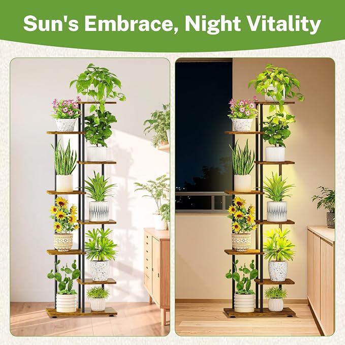 iDavosic.ly 7 Tier Tall Plant Stand Indoor - Image 6