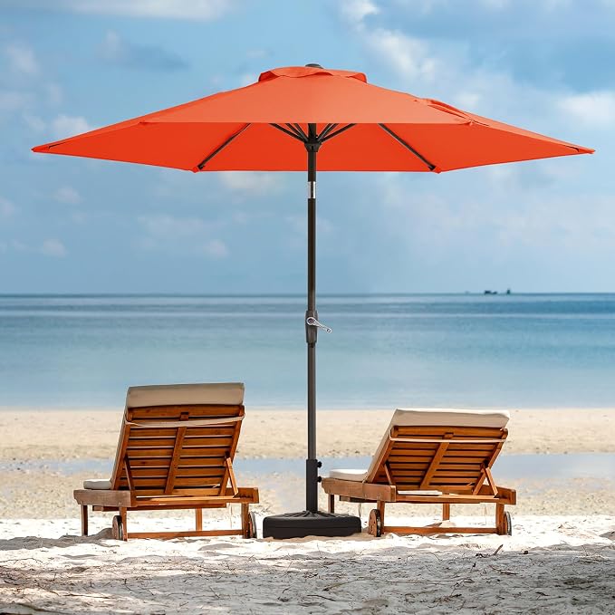 JEAREY 7.5FT Patio Umbrella Market Table Umbrella - Image 6