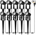 Banord Outdoor Landscape Lighting, 10 Pack Low Voltage LED Spot Lights by Banord