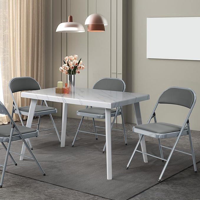 VINGLI 8 Pack Folding Chairs - Image 2