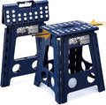 Delxo 16 Inch Folding Step Stool, Foldable Stool by Delxo