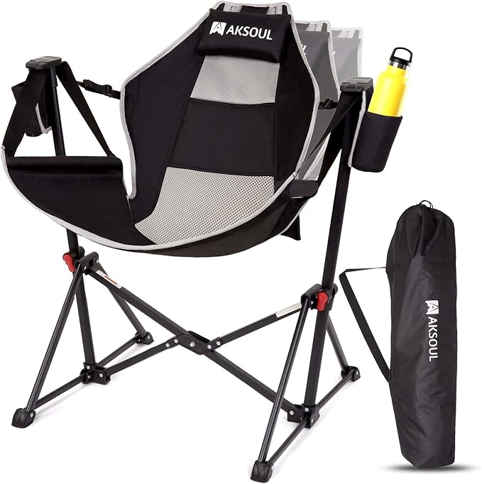 AKSOUL Hammock Camping Chair Swinging: Foldable & Portable Swing Chairs by AKSOUL