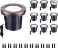 Low Voltage Well Lights LED, Bright 12V Landscape Lights Outdoor IP67 Waterproof by Varmtalys