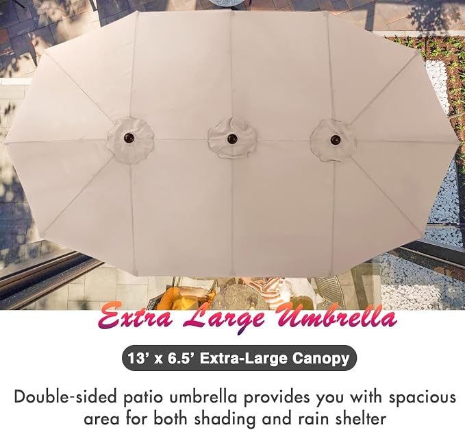 PHI VILLA 7 Pieces Outdoor Dining Set - Image 7