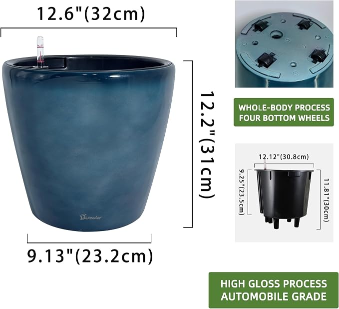 Dexceder 13x12 Self Watering Planter - Image 3