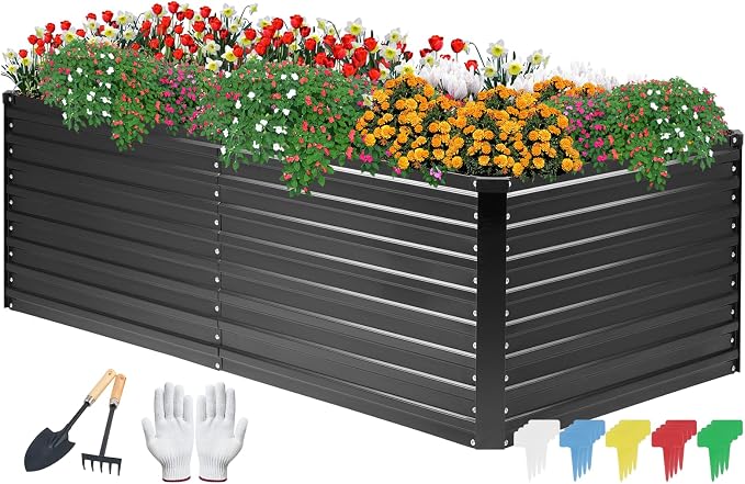 DTIG Galvanized Raised Garden Bed by DTIG